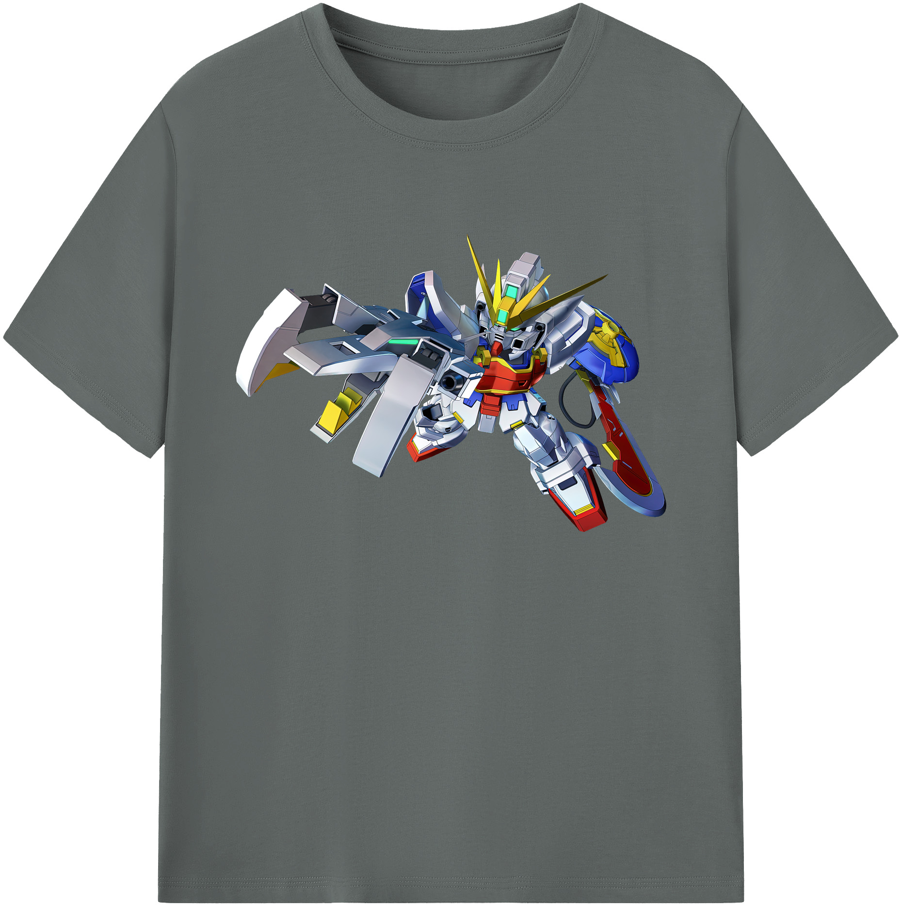 （画像用） 機動戦士ガンダム Mobile Suit Gundam 綿100％ メンズ半袖Tシャツ｜肌触りやわらか＆通気性